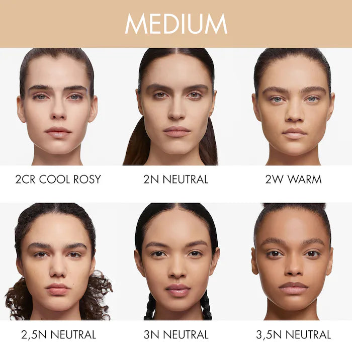 2,5 N Neutral - light skin with neutral undertones