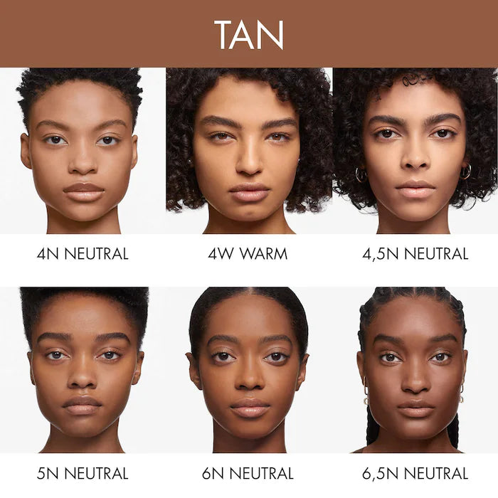 4 W Warm - medium skin with golden undertones