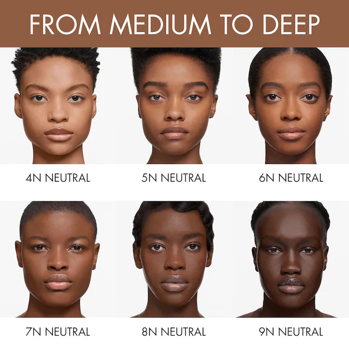 8 N Neutral - very deep skin with neutral undertones