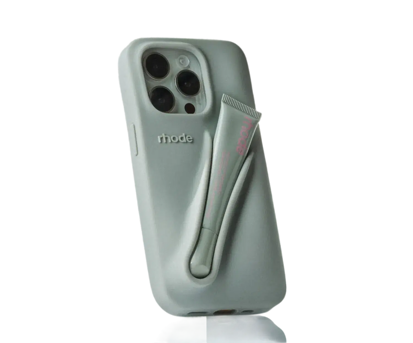 Rhode Lip Case - grey