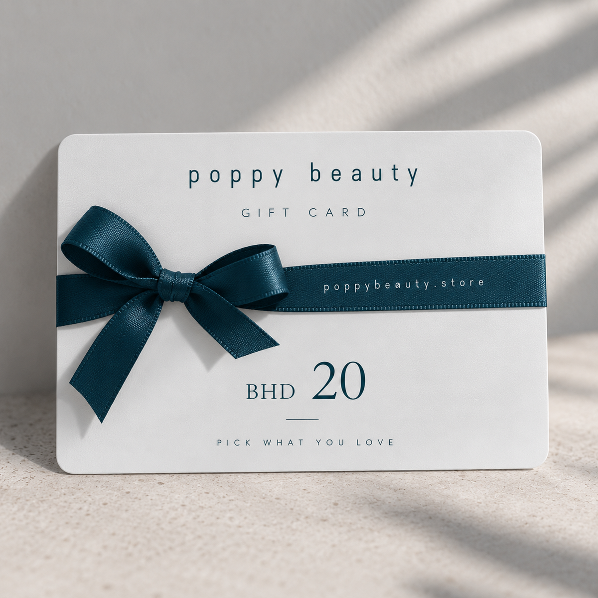 Poppy Beauty Gift Card