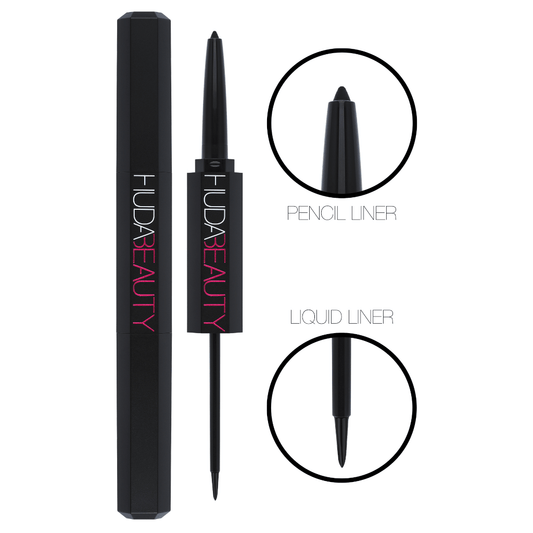 Huda Beauty Life Liner Duo Eyeliner Pencil & Liquid