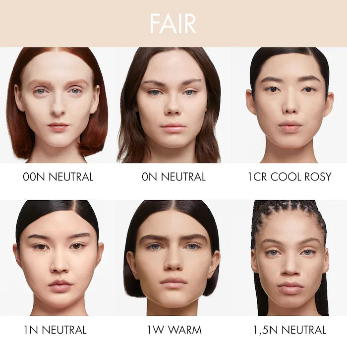 1 N Neutral - very light skin with neutral undertones