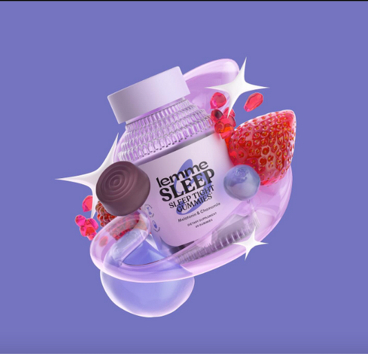 Lemme Sleep, Melatonin & Magnesium Gummies (pre-order)