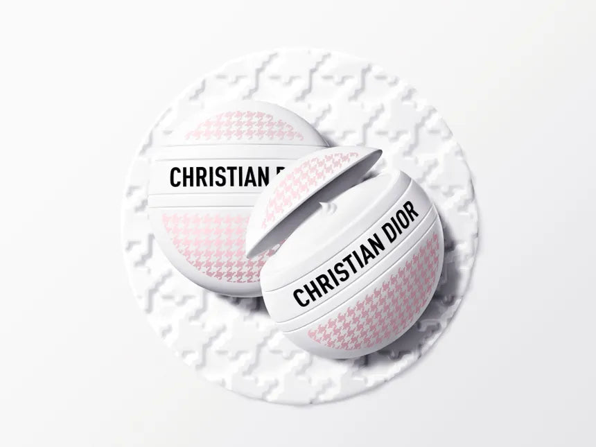 Dior Le Baume Limited Edition Multi-Use Revitalizing Balm - Pink Houndstooth Pattern